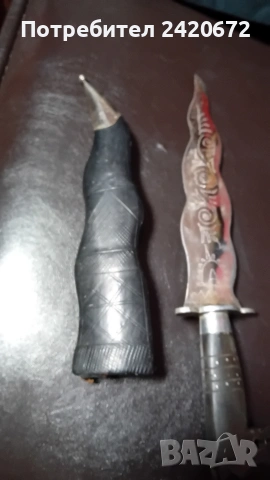 индийски кинджал, снимка 4 - Антикварни и старинни предмети - 53860912