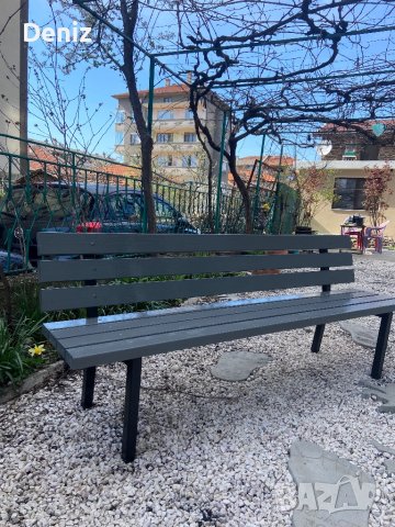 Градинска пейка, снимка 4 - Градински мебели, декорация  - 40134947