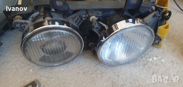 Десен фар бмв е34 Hella bmw e34 right side passenger headlights , снимка 7 - Части - 41572726