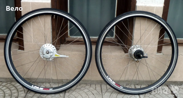 Комплект капли 28 цола ЛИНУС ! Нексус 7 с ролерни спирачки! С гумите!