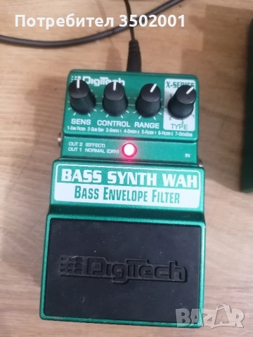 Digitech Bass Synt Wah педал