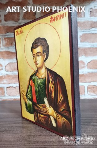 Икона на Свети Филип ikona sveti filip, снимка 3 - Икони - 28431065