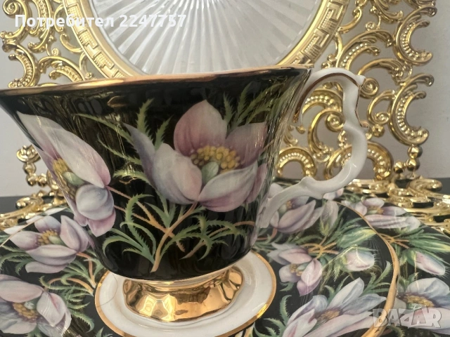 Рядък троен сет Royal Albert, снимка 3 - Антикварни и старинни предмети - 53092598