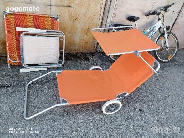 шезлонг, сгъваем стол за плаж, лов и риболов , снимка 14 - Къмпинг мебели - 41735166