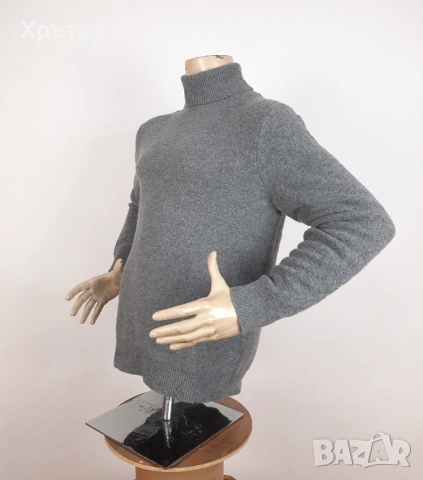 Hackett London - Oригинален мъжки поло пуловер размер L, снимка 3 - Пуловери - 53638576