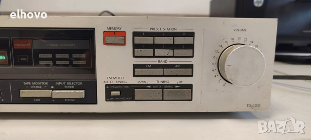 Стерео усилвател с тунер Onkyo TX-100, снимка 2 - Ресийвъри, усилватели, смесителни пултове - 53281835