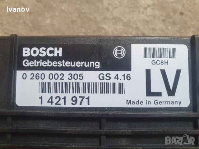 bmw ecu transmision Bosch  0260002305 GS4.16 1421971 компютър за автоматична скоростна кутия бмв е36, снимка 5 - Части - 42009494