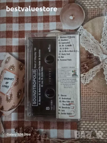 Soundtropolis Best Of Mayday '99 Аудиокасета, снимка 2 - Аудио касети - 50488242