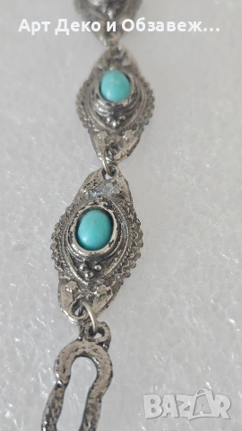 Антикварни накити, снимка 2 - Колиета, медальони, синджири - 53679210