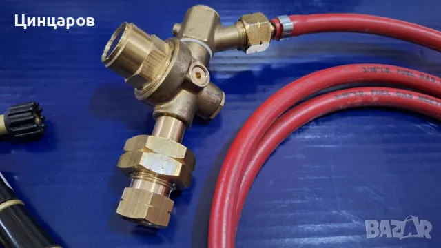 Orca, Орка горелка с регулатор 2bar туристическа бут., защита стоп газ,тяло против усукване маркуч, снимка 2 - Други инструменти - 48778789