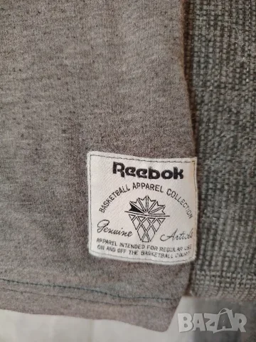 Мъжка сива тениска Reebok (L) , снимка 3 - Тениски - 56039449