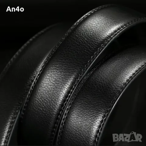 Нов мъжки колан от естествена телешка кожа, снимка 3 - Колани - 48003576