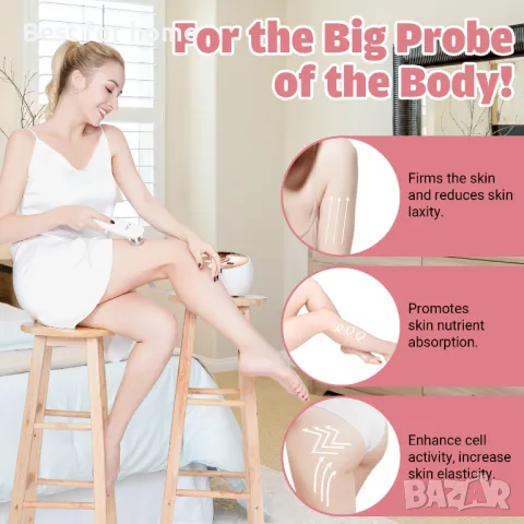 Професионален радиочестотен уред за стягане на кожата - Uaike RF 01, снимка 5 - Козметични уреди - 47327128