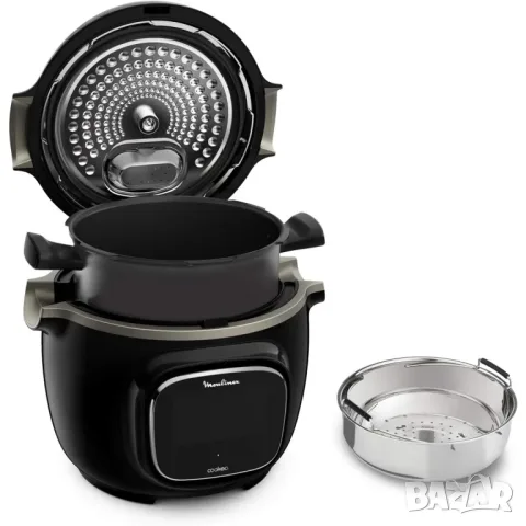 Мултикукър Moulinex Cookeo Touch WiFi (CE9028) 6L, снимка 3 - Мултикукъри - 55827712