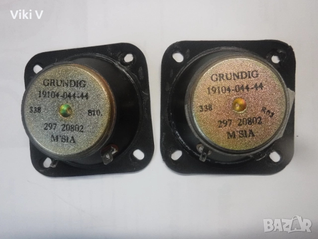 GRUNDIG  високи 70х70 мм 8 ома, снимка 3 - Тонколони - 52788268