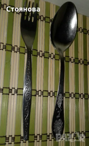 Лъжици,вилици,малки лъжички и ножчета - неръждаеми, снимка 11 - Прибори за хранене, готвене и сервиране - 26547707