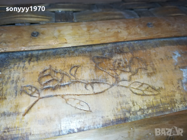 антика-стара плетена кутия 2403240944LNWC, снимка 18 - Антикварни и старинни предмети - 44920208