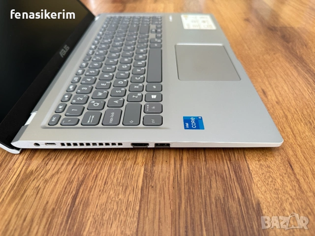15.6' Full HD IPS Core i5-1135G7 Asus X515E 12GB DDR4/512GB NVMe/Win 11/Iris Xe/Бат 6ч, снимка 8 - Лаптопи за работа - 53798946