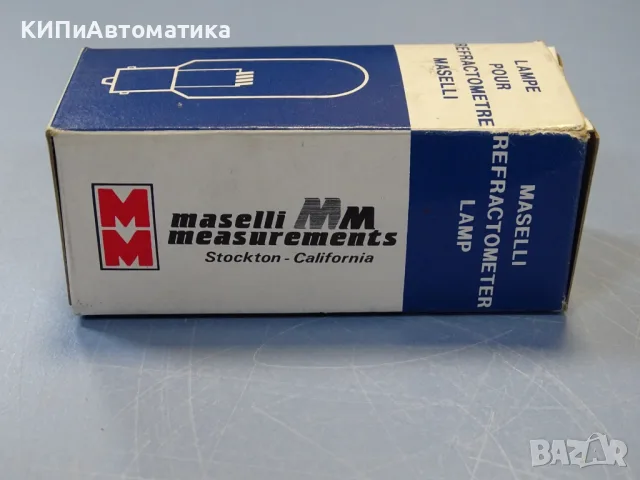 лампа за рефрактометър Maselli Misure typ S 12V 50W Refractometer Lamp, снимка 7 - Резервни части за машини - 55948763