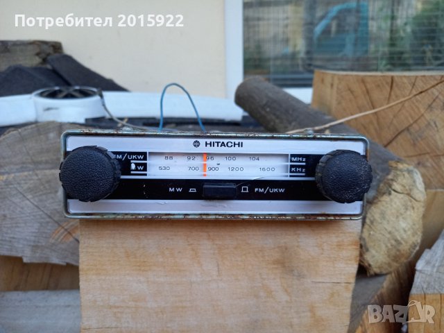 Оригинално ретро радио Hitaci-KM-1022R.-1968-година., снимка 2 - Аксесоари и консумативи - 41482315