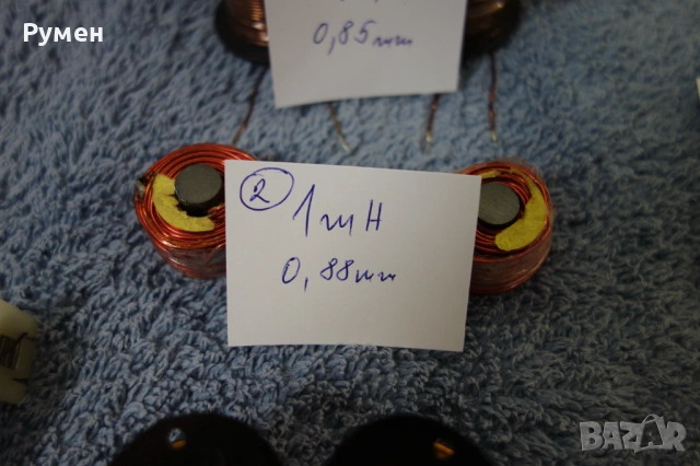 Кондензатори и бобини за филтри, снимка 3 - Тонколони - 44708617