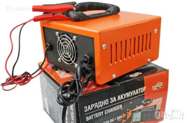 Трансформаторно зарядно устройство за акумулатори SLM 10 A, 6/12 V, 150 W, 120 Ah, снимка 8 - Аксесоари и консумативи - 24185173
