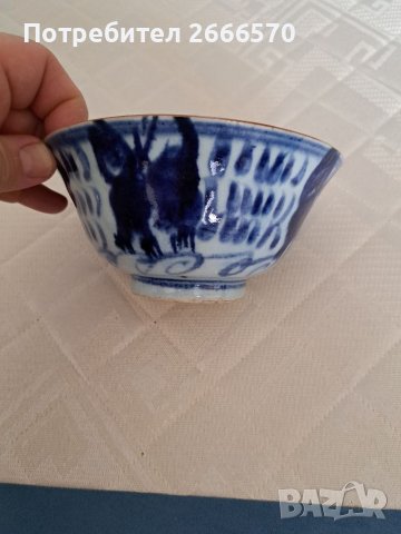 Китайска купичка , стар китайски порцелан, снимка 4 - Антикварни и старинни предмети - 41681351