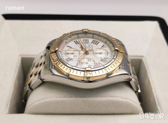 Breitling - Chronomat Evolution Chronograph - C13356, снимка 5 - Луксозни - 51716026