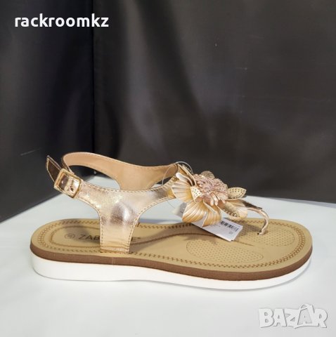 НАМАЛЕНИЕ! -30% на Дамски сандали Zabaione със стелки от мемори пяна цвят: Rose Gold, снимка 3 - Сандали - 41488818