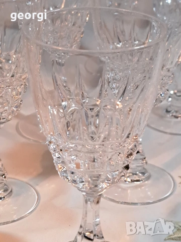 немски кристални чаши 34/2, снимка 8 - Чаши - 53761281