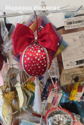 елхови играчки "Блестяща Коледа", снимка 10 - Декорация за дома - 52428268