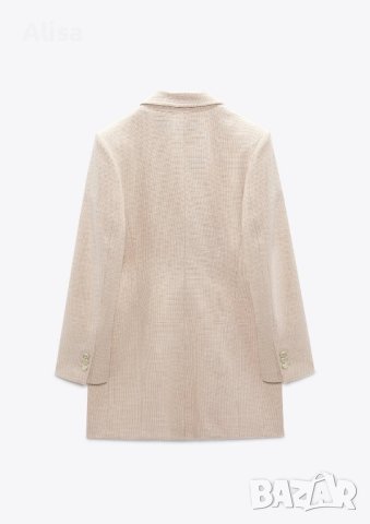 Дълъг блейзър на Зара, снимка 7 - Сака - 41908915