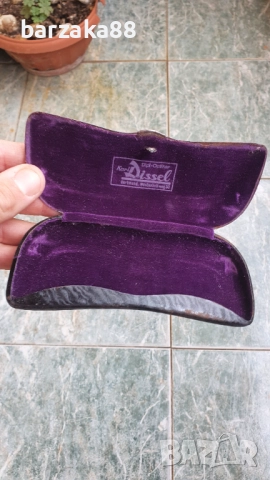 Стар метален калъф за очила, снимка 5 - Антикварни и старинни предмети - 52372924