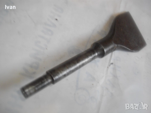 Старо качество масивно немско длето шпакла 137мм за стъргане стържене дърво/бетон за машина скрепер, снимка 12 - Други инструменти - 51555160