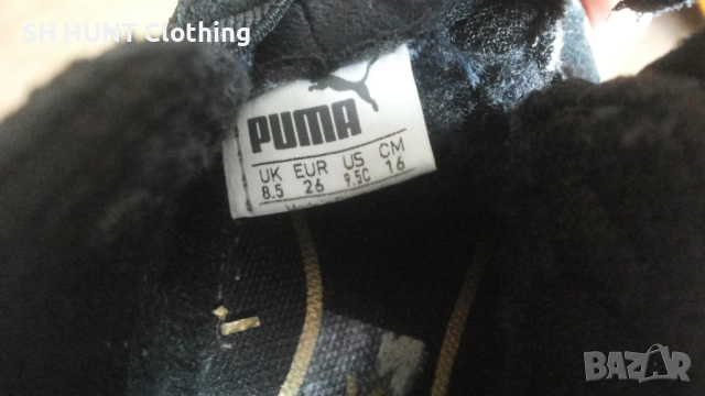 PUMA Kids Leather Shoes Размер EUR 26 / UK 8,5 детски естествена кожа 345-14-S, снимка 12 - Детски боти и ботуши - 52639650