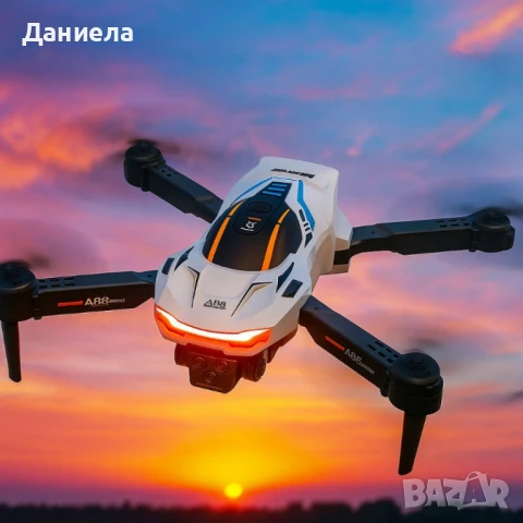 Сгъваем дрон с двойна камера , снимка 3 - Дронове и аксесоари - 51094121