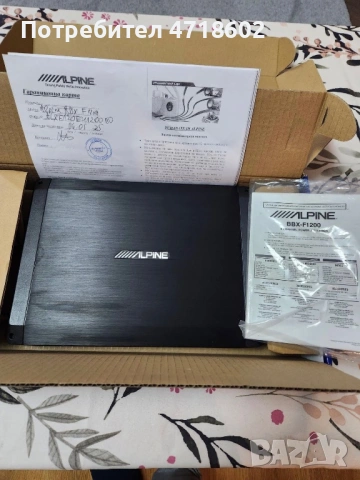 Усилвател Alpine 600 W, снимка 5 - Аудиосистеми - 53218510