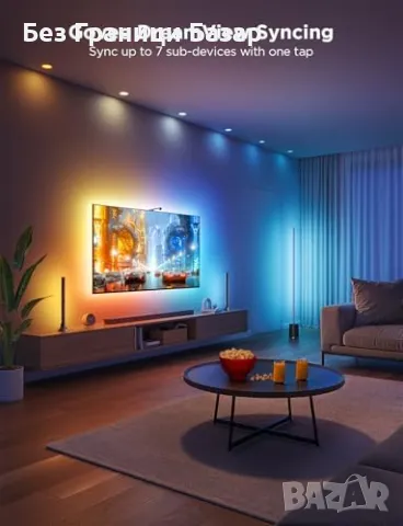 Ново Govee осветление и светлинни барове за 55-65” TV, гласов контрол, снимка 4 - Лед осветление - 47510711