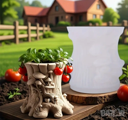 Молд кашпа дънер с гъби, снимка 10 - Форми - 53412597