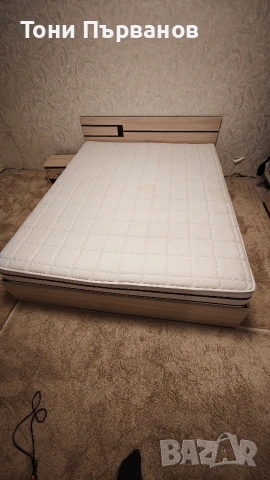 гардероб спалня и матрак 160 200, снимка 5 - Спални и легла - 53685364