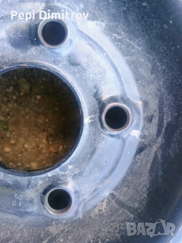 Патерица  HYUNDAI I30 KIA CEED 5X114,3X67 125/80R15 52910-1H900.Цена 150 лв