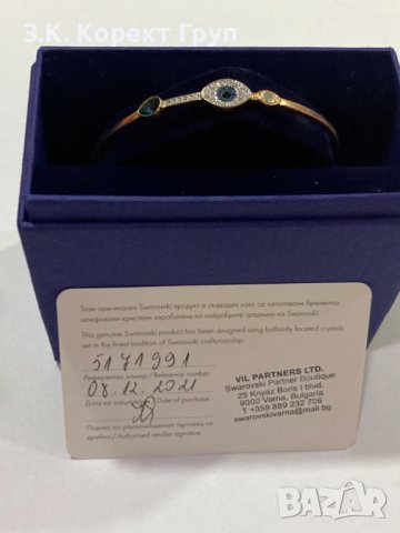 ГРИВНА SWAROVSKI DUO 5171991, снимка 4 - Гривни - 41969003