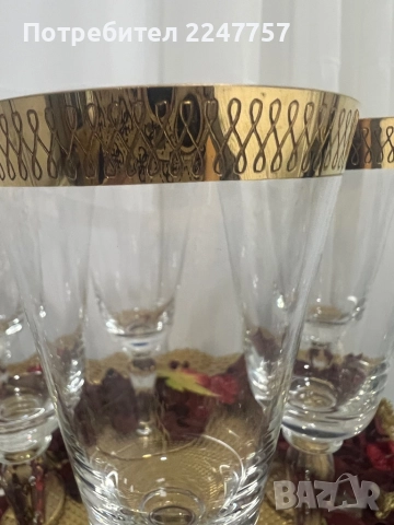 Кристален сервиз , снимка 2 - Сервизи - 52898612