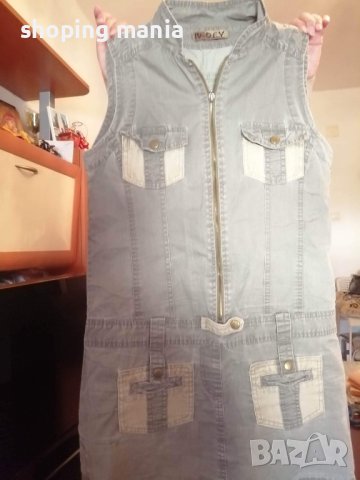 Дамски дънков сукман, снимка 1