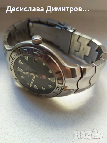 Мъжки ръчен часовник Swiss Military оригинален, снимка 2 - Мъжки - 36314780