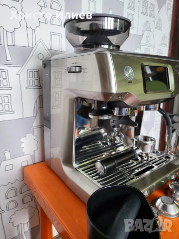 Кафемашина SAGE the Barista Touch с дисплей и кафемелачка, снимка 11 - Кафемашини - 53706461