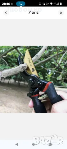 Професионални градински ножици Gonicc 8 Premium с титаниеви байпасни ножици, снимка 7 - Градински инструменти - 47500173