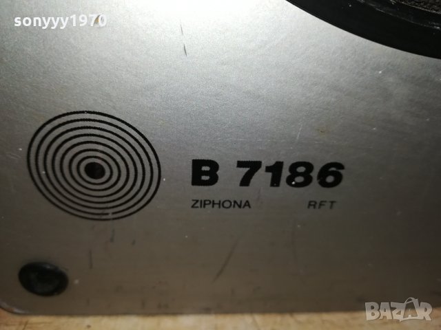 ZIPHONA RFT B7186-ВНОС GERMANY 1302221743, снимка 10 - Тонколони - 35775911