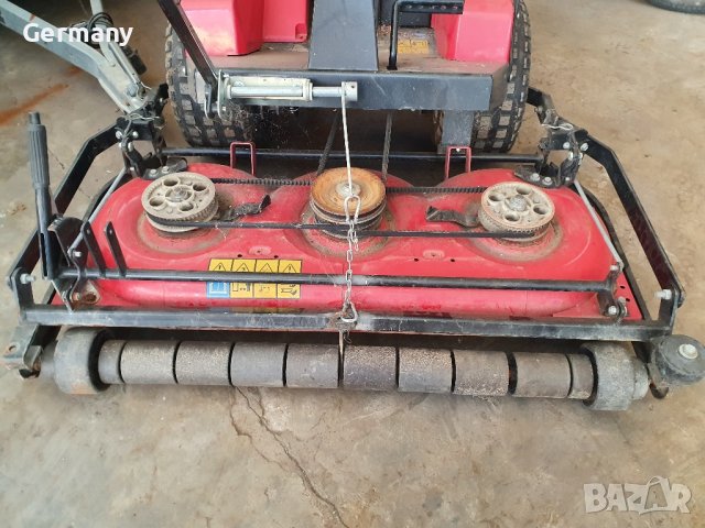 шведска тракторна косачка 3 ножа, снимка 3 - Градинска техника - 42526504