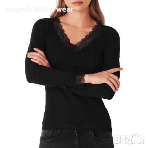 Дамска блуза с дълъг ръкав Cotonella "Maglia In & Out" , снимка 1